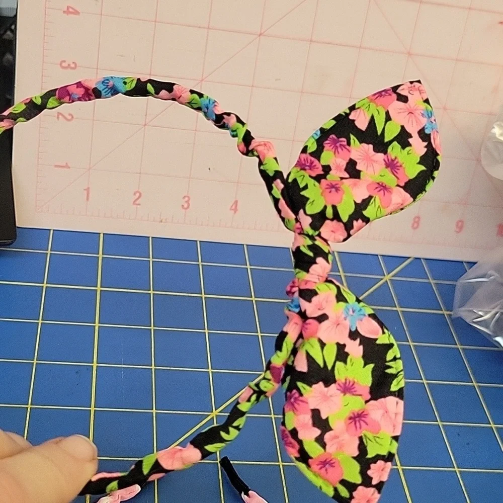 Floral and Hearts Paisley Headband Set of 5 New #3